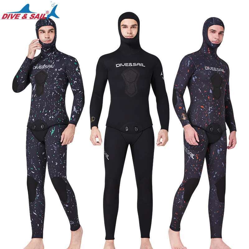Wetsuit 3Mm Neoprene - 3MM CR Neopren-Neoprenanzug Open Cell Free