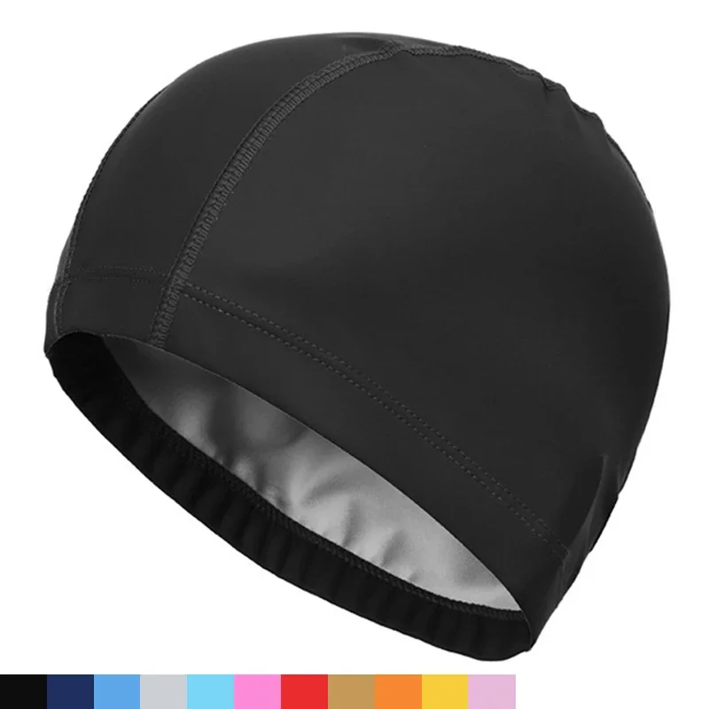 Aquatic Sports Cap - Neuer wasserdichter PU-Stoff, schützt die Ohren,