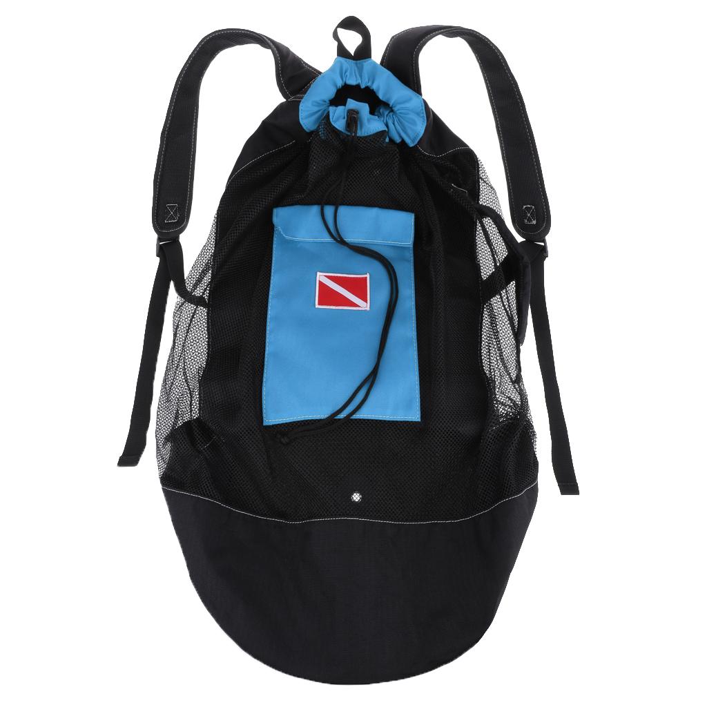Snorkel Dry Top - Tauchrucksack aus Netzstoff 80L Große Kapazität