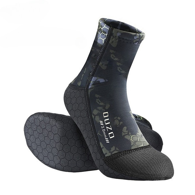 Snorkel Dry Top - 3mm Neopren-Taucherstiefel-Socken, Rutschfeste Thermische Schwimmsocken für