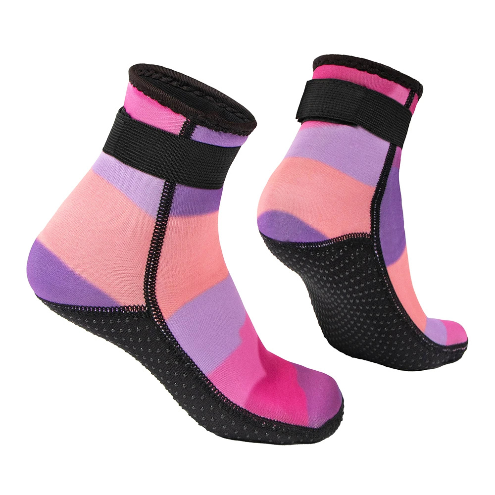 Wetsuit 3Mm Neoprene - 3 mm Kinder-Tauchsocken, rutschfest, Neopren, Elastizität,