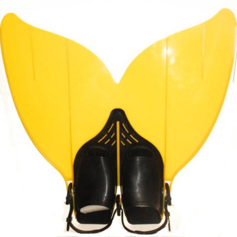 Aquatic Sports Equipment - Meerjungfrauenschwanz-Flossen, einteilig, für Schwimmen und Tauchen,