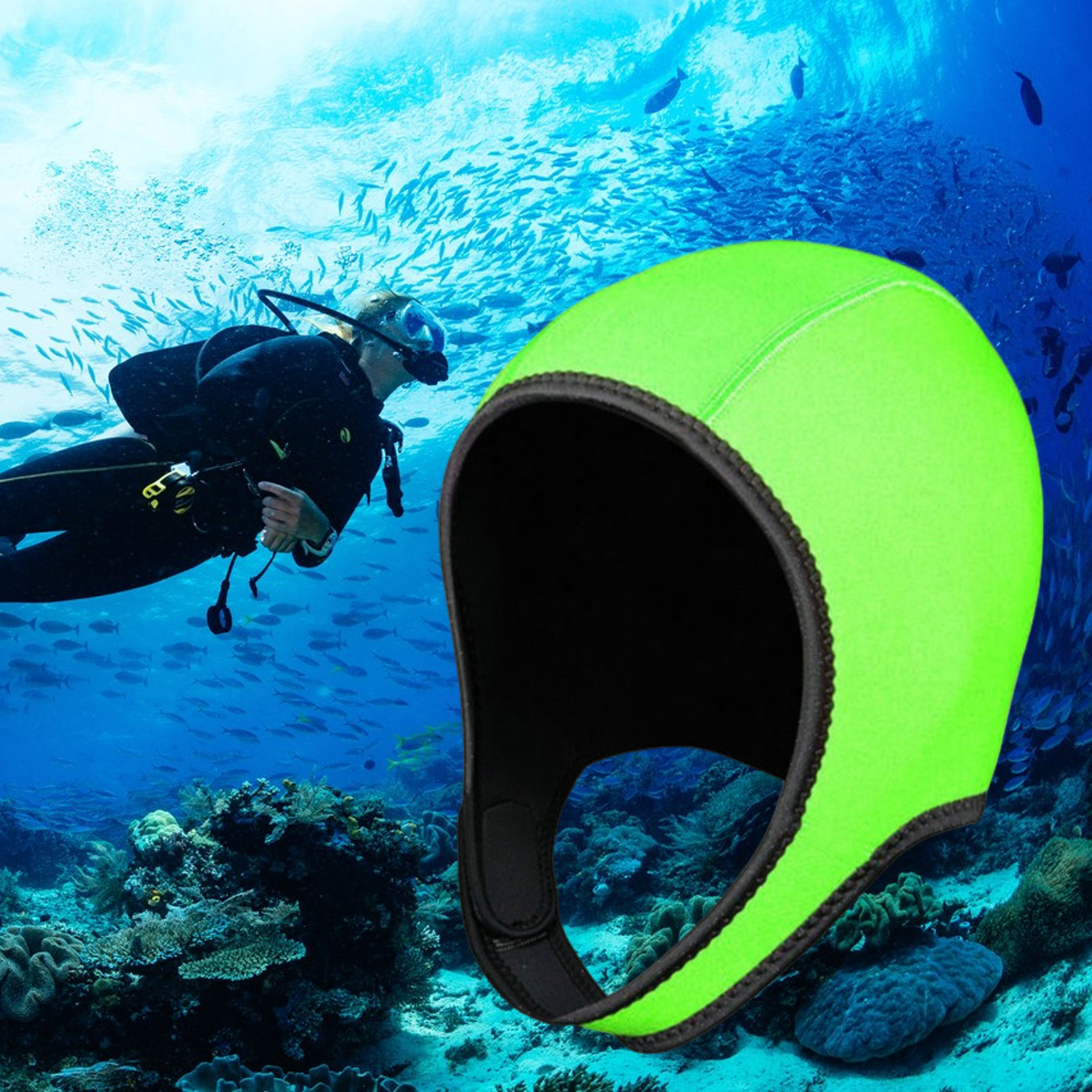Scuba Dive Hood Badekappe, 3 m – Wetsuit 3Mm Neoprene Bewertung und Preis