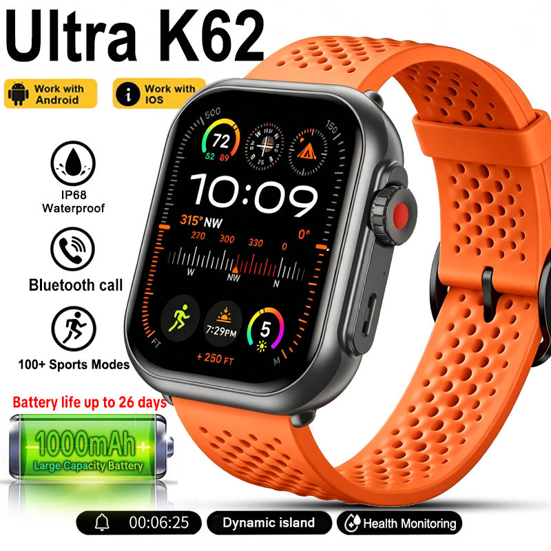 Neue Watch Ultra K62 Smartwatc – Aquatic Sports Performance Bewertung und Preis