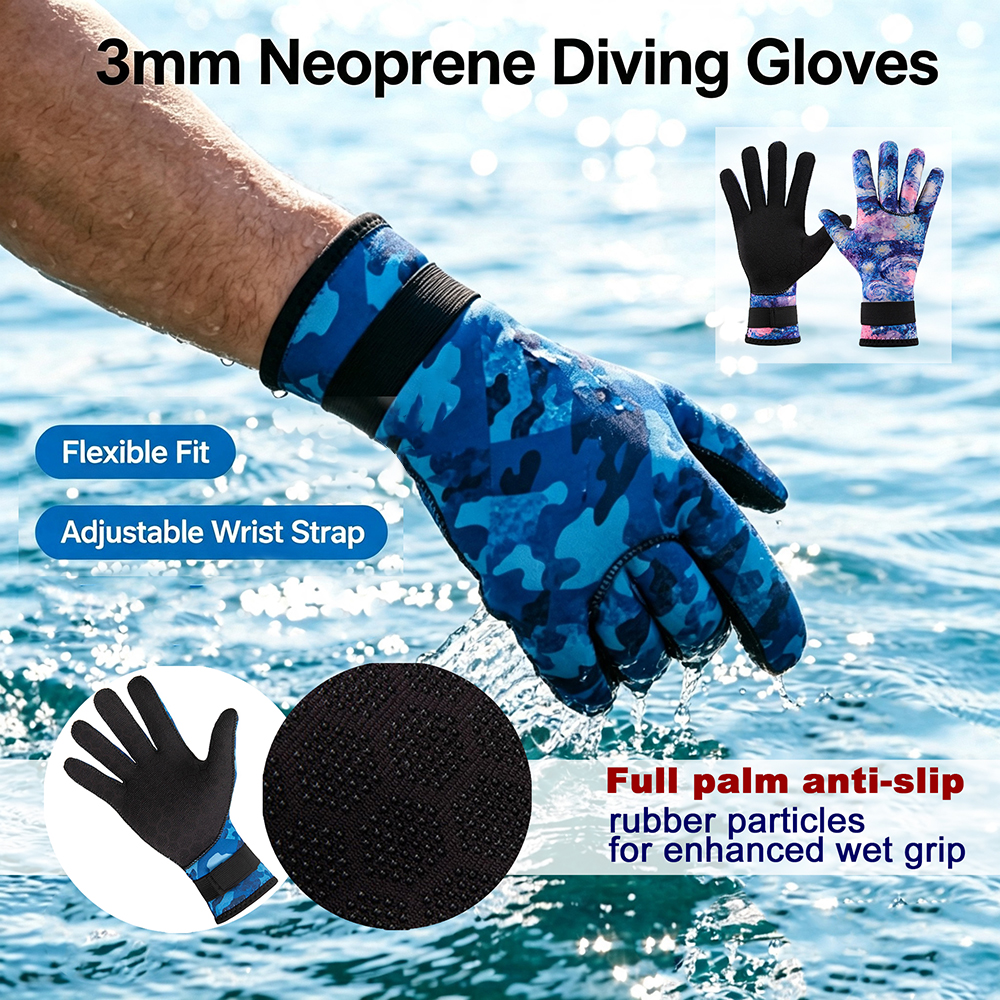 3mm Neopren-Thermo-Handschuhe  – Wetsuit 3Mm Neoprene Bewertung und Preis