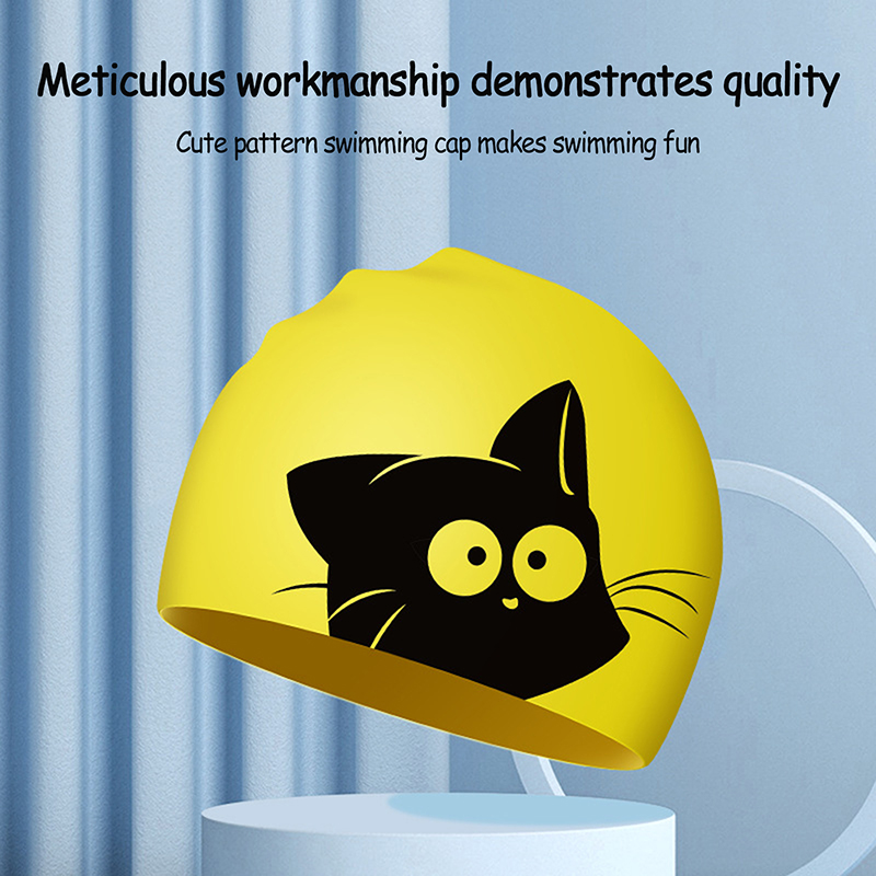 Nette Katze Badekappe Für Lang – Aquatic Sports Cap Bewertung und Preis