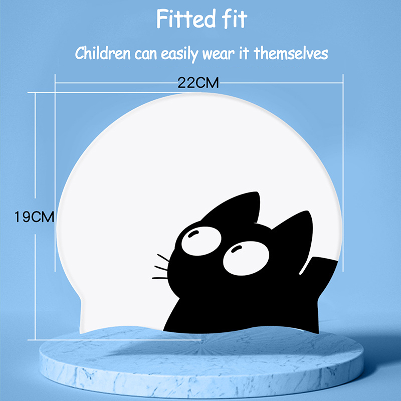 Nette Katze Badekappe Für Lang – Aquatic Sports Cap Bewertung und Preis