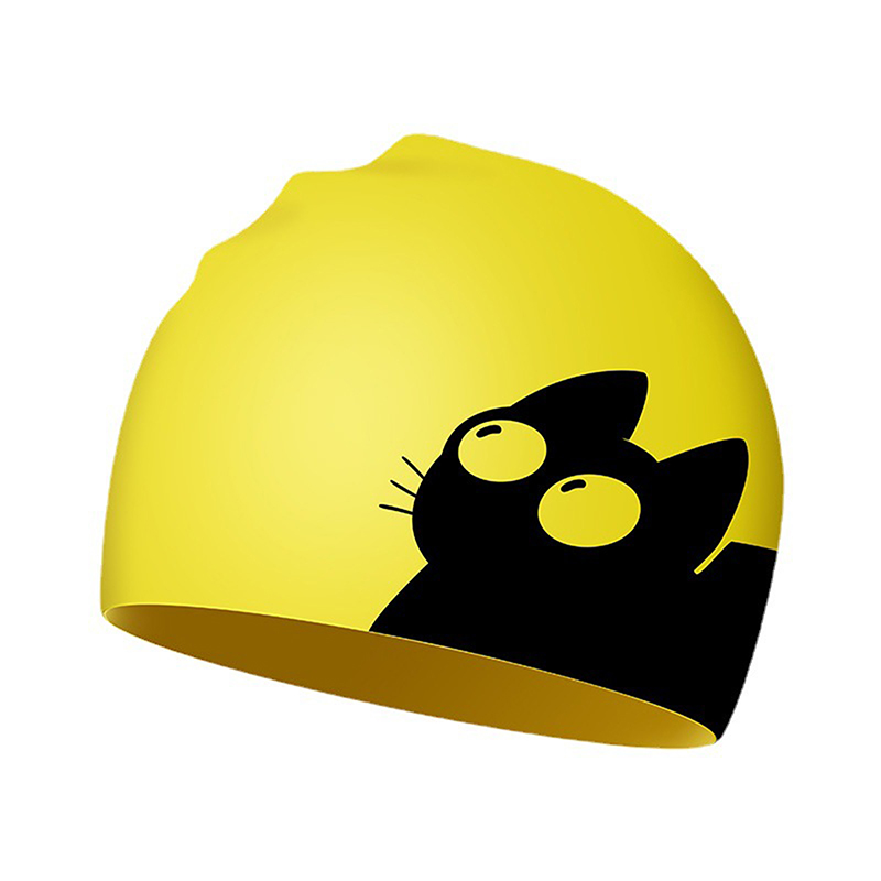 Nette Katze Badekappe Für Lang – Aquatic Sports Cap Bewertung und Preis