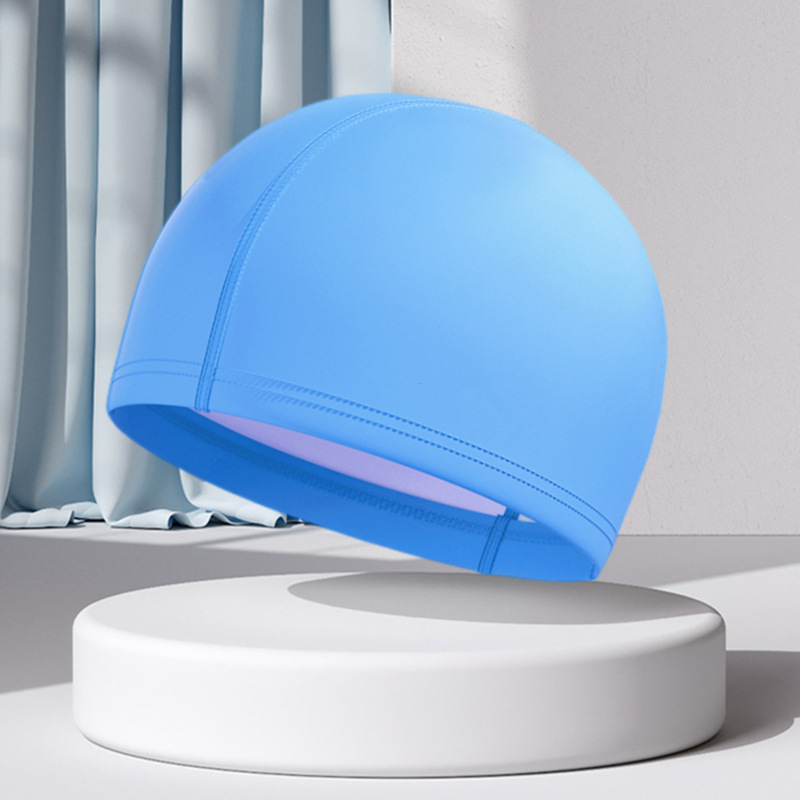 Wasserdichte PU-Badekappe für  – Aquatic Sports Cap Bewertung und Preis