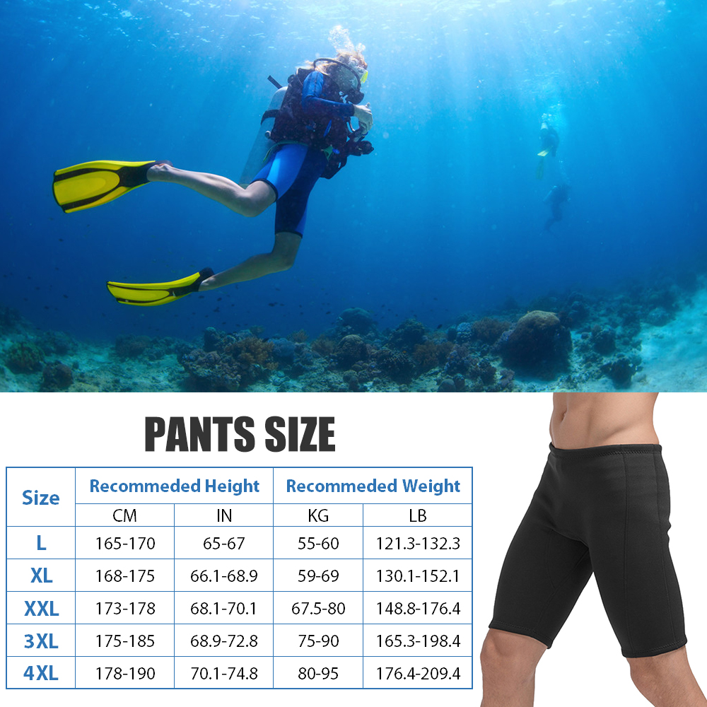 3mm Neopren-Tauchanzug-Shorts  – Wetsuit 3Mm Neoprene Bewertung und Preis
