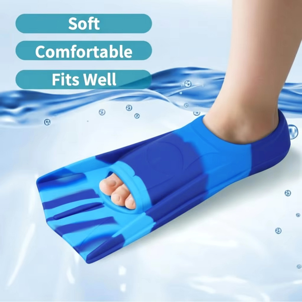 Silikon Schwimmen Flossen Schn – Snorkel Dry Top Bewertung und Preis