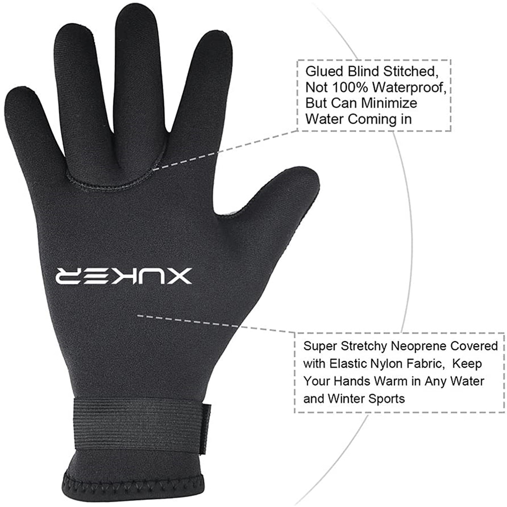 3 mm 5 mm Neopren-Tauchhandsch – Wetsuit 3Mm Neoprene Bewertung und Preis