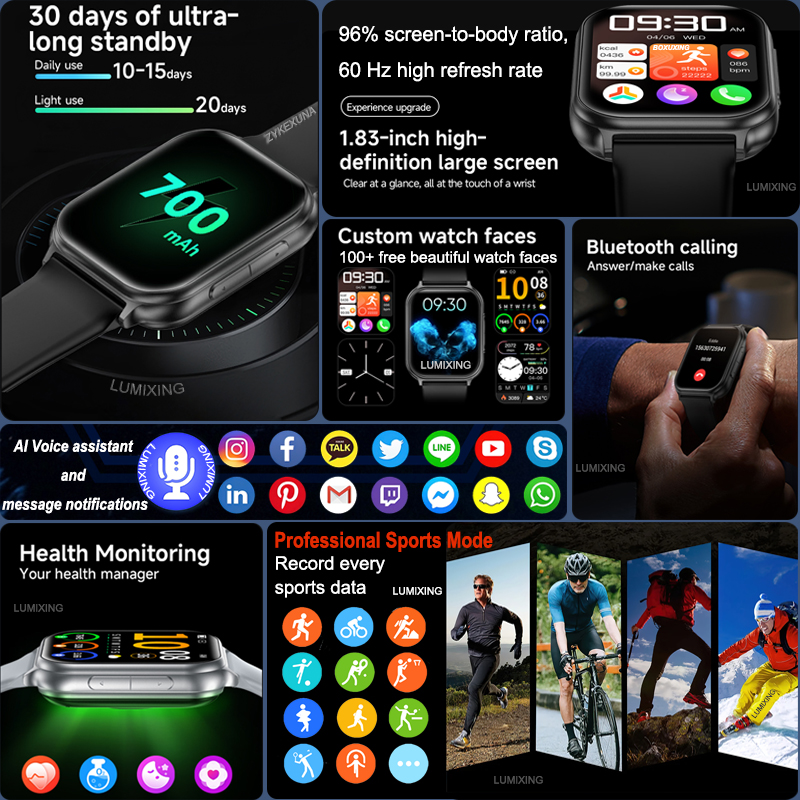 2026 Neue Smartwatches für Män – Aquatic Sports Performance Bewertung und Preis
