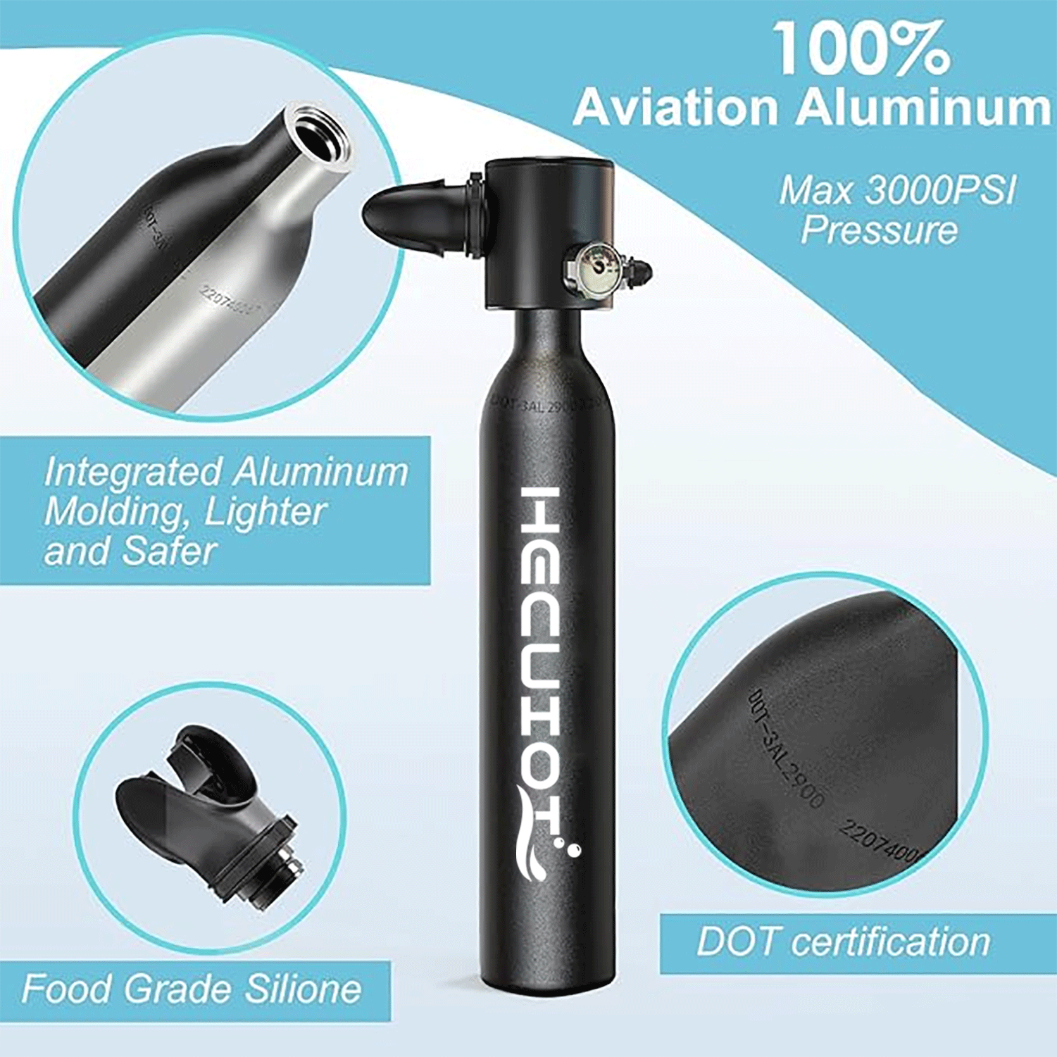HECUIOI Mini-Tauchausrüstung,  – Snorkel Dry Top Bewertung und Preis
